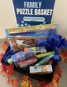 Secondary image for the Family Puzzle Basket  Auction Item