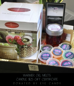 Primary image for the Warmer, Gel Melts, Candle, & Gift Certificate Auction Item