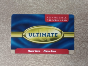 Primary image for the Item #18 Kwik Trip 10 Count Ultimate Car Wash Card Auction Item