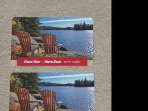 Primary image for the Item #47 $30 Kwik Trip Gift Card Package Auction Item