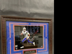 Primary image for the Framed/Signed Picture of Josh Allen Auction Item