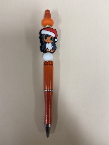 Primary image for the Orange My Little Pony Christmas Hat Pen Auction Item
