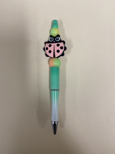Primary image for the Green & Pink Ladybug Pen Auction Item