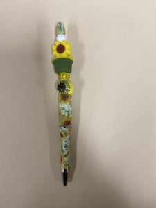 Primary image for the Floral Pen with Flower Pot Auction Item