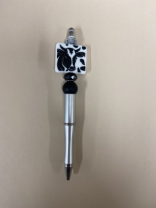 Primary image for the Silver and Black Cow Pen Auction Item