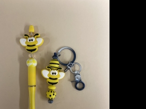 Primary image for the Bumblebee Pen and Keychain Bundle Auction Item