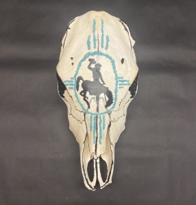 Primary image for the Painted Cow Skull #2 Auction Item