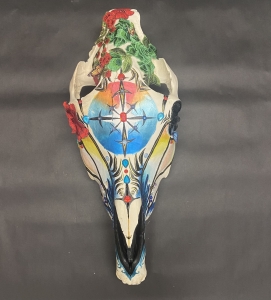Primary image for the Painted Horse Skull #2 Auction Item