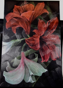 Primary image for the Large Hibiscus Painting Auction Item