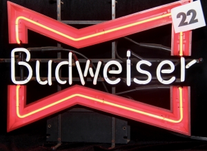 Primary image for the Man Cave Starter Pack - Budweiser Neon Sign Auction Item