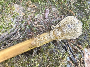 Secondary image for the Knights Of Columbus Ceremonial Sword, Vintage Auction Item