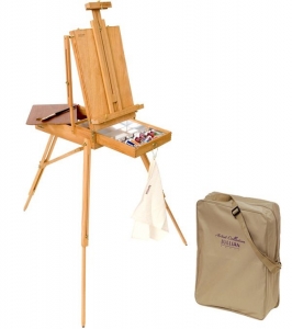 Primary image for the  Jullian Original French Easel w/Carrying Backpack Bag Auction Item