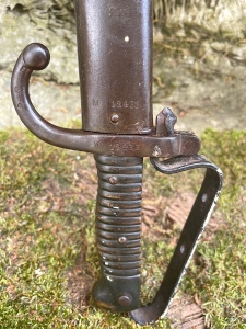 Secondary image for the Antique 1871 French Sword Bayonet, Chassepot St. Etienne, with matching scabbard Auction Item