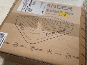 Secondary image for the Queen-size Englander Airbed with pump, new still in box Auction Item