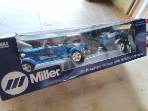 Secondary image for the Miller Welding Ertl 1929 Roadster Pickup die cast model 1:18 scale NEW in box Auction Item