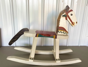 Secondary image for the Hand made child's Rocking Horse Auction Item