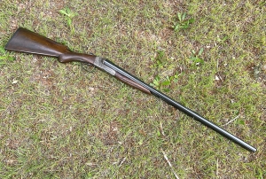 Primary image for the 1915 Riverside Arms 12 gauge side-by-side double barrel shotgun Auction Item