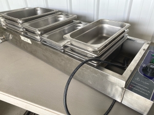 Secondary image for the Restaurant Steam Table Bain Marie with inserts Auction Item