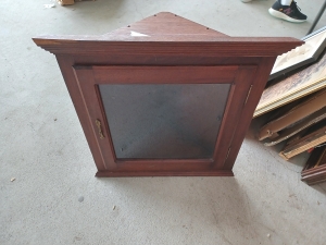 Primary image for the Wooden small corner cabinet Auction Item