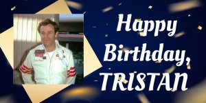 Primary image for the Happy Birthday Tristan banner Auction Item