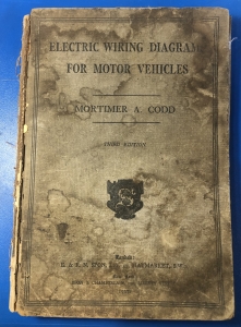 Primary image for the Electric Wiring Diagrams for Motor Vehicles Auction Item
