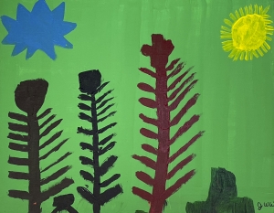 Primary image for the Trees, Sun and Cloud Auction Item