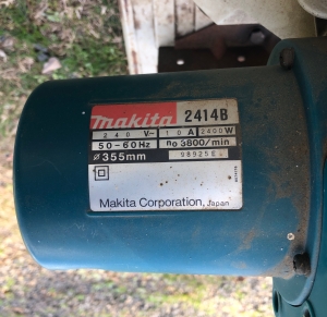 Secondary image for the MAKITA 2414B Drop Saw Auction Item