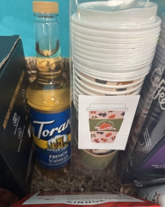 Secondary image for the K5:Mrs. Orines'  Coffee Time? Anytime Basket Auction Item