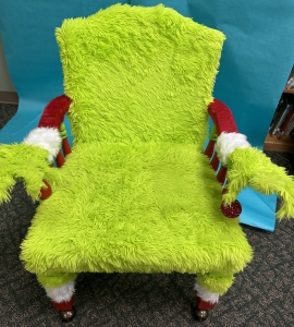 Secondary image for the Grinch Chair Auction Item