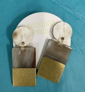 Secondary image for the Shiraleah Hobo Bag and Earrings Auction Item