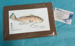 Primary image for the Dinah Bowman Redfish Print Auction Item