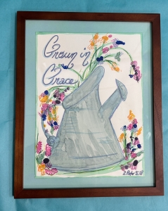 Primary image for the K3:Mrs. Lang Finger Print Art Auction Item