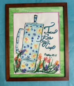 Primary image for the 2nd Grade Mrs. McAdam Finger Print Art Auction Item