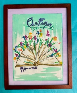 Primary image for the 2nd Grade Mrs. Thomson Finger Print Art Auction Item