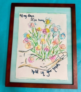 Primary image for the 5th Grade Mrs. Espinoza Finger Print Art Auction Item