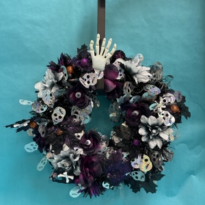 Primary image for the Halloween Skulls Wreath Auction Item