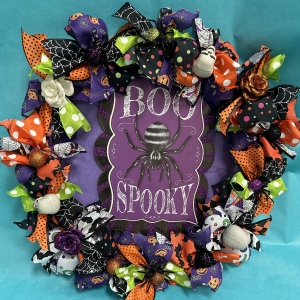 Primary image for the Boo Spooky Wreath Auction Item