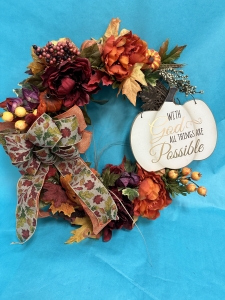 Primary image for the Autumn Wreath Auction Item