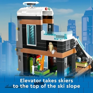 Secondary image for the LEGO City Ski and Climbing Center Auction Item