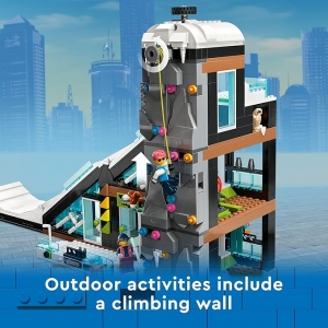 Secondary image for the LEGO City Ski and Climbing Center Auction Item