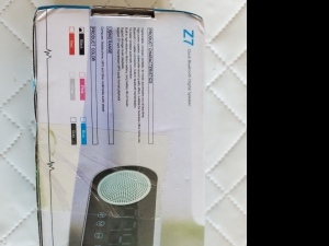 Secondary image for the Clock digital bluetooth speaker Auction Item