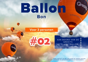Primary image for the Ballonvaart voor 3 personen - Ballonvaart item #02 Auction Item