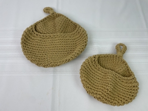 Primary image for the Jute hanging baskets – set of 2 Auction Item