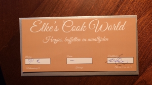 Primary image for the Waardebon voor Elke's Cookworld Auction Item