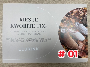 Primary image for the 1 x Een paar UGG van Leurink - UGG item #01 Auction Item