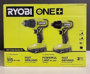 Primary image for the 38 - Ryobi Drill and Impact Driver Set Auction Item