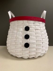 Primary image for the 41 - Snowman Storage Basket Auction Item