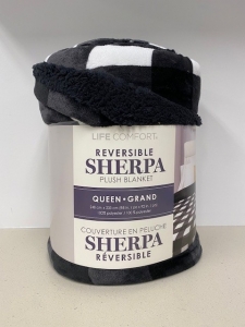 Primary image for the 69 - Reversible Sherpa Plush Blanket Auction Item