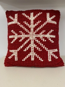 Primary image for the 75 - Snowflake Pillow Auction Item