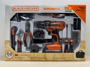 Primary image for the 127 - 68 Piece Black & Decker Tool Set Auction Item